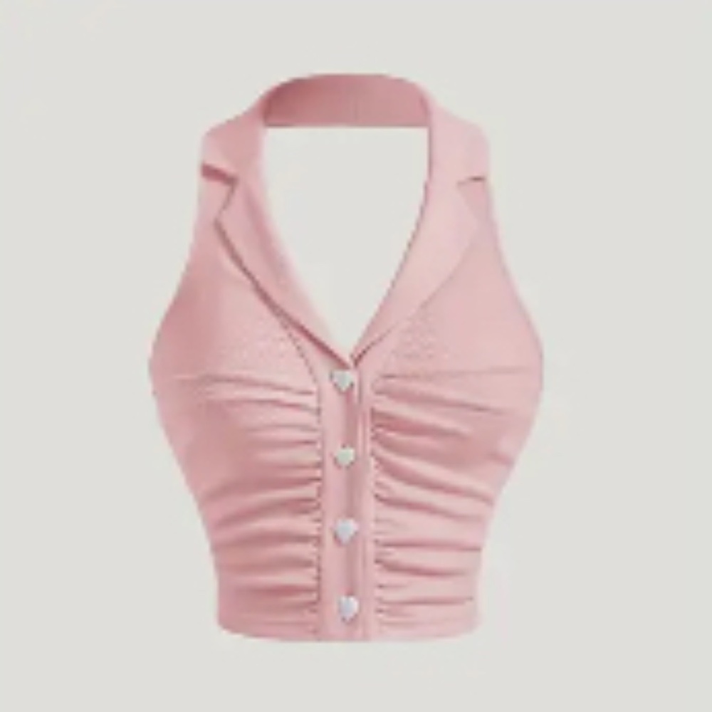 Cute pink crop top (or not)